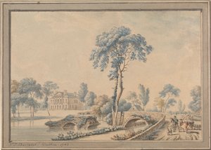 Vue de Lucan House - John James Barralet