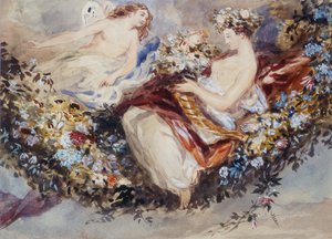 Flore et Zéphyr - John James Chalon