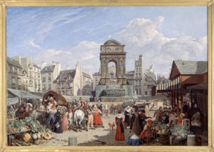Le Marché et la Fontaine des Innocents