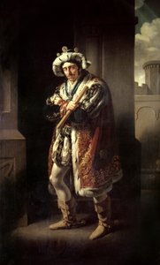 Edmund Kean (1787-1833) en Richard III - John James Halls