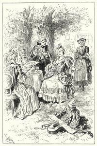 La visite de Lady Betty à la Bun-House - John Jellicoe