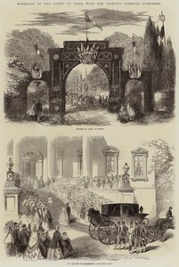 Mariage du comte de Paris avec la princesse Isabelle d