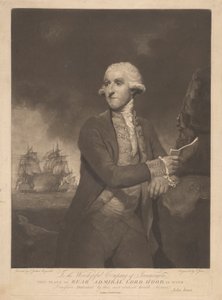 Vice-amiral Lord Hood - John Jones