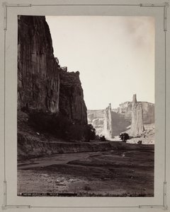 East Fork, rivière de Chelly, Arizona, 1879-1881