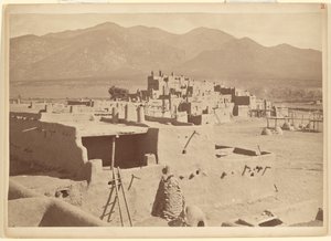 North Taos Pueblo, Nouveau Mexique - John K. Hillers