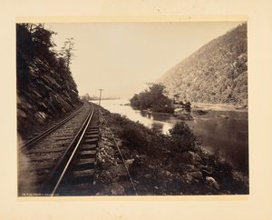 Sur la rivière French Broad, Caroline du Nord - John K. Hillers