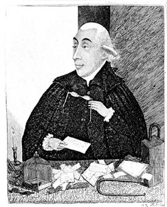 Joseph Black, chimiste écossais, 1787