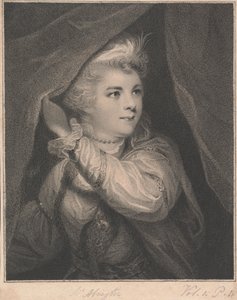 Mme Frances Abington (née Barton) en Roxalana dans "Le Sultan" - John Keyse Sherwin