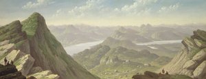 Vue nord-ouest depuis Ben Lomond - John Knox
