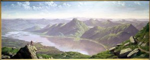 Vue sud-ouest depuis Ben Lomond - John Knox