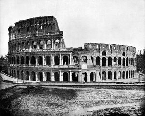 Extérieur du Colisée, Rome, 1893