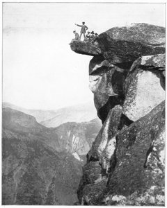 Glacier Point, vallée de Yosemite, Californie, USA, fin du 19ème siècle - John L. Stoddard