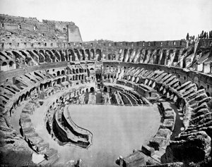 Intérieur du Colisée, Rome, 1893