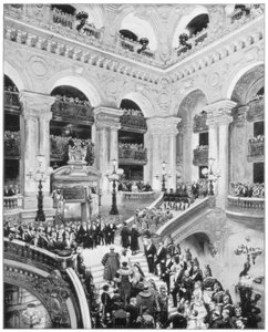 Intérieur du Grand Opéra, Paris - John L. Stoddard