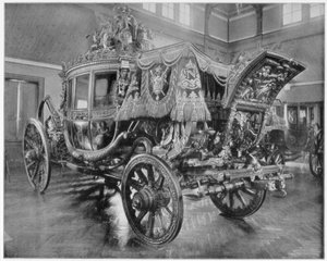 Carrosse de Napoléon, Versailles, fin du XIXe siècle