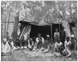 Autochtones du Queensland, Australie, fin du 19ème siècle - John L. Stoddard