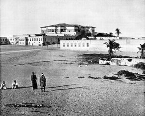 Palais et Harem, Alexandrie, Égypte, 1893
