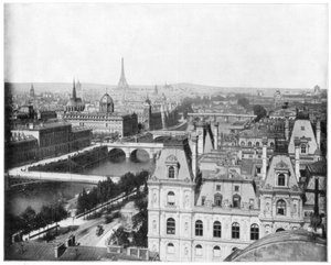 Panorama de Paris, France, fin du 19e siècle