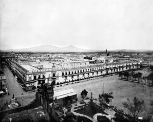 Panorama de la ville de Mexico, 1893 - John L. Stoddard