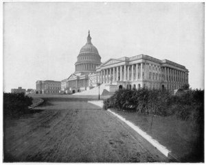 Le Capitole, Washington DC, fin XIXe siècle - John L. Stoddard