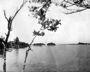 Les Mille-Îles, rivière Saint-Laurent, Canada, 1893