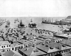Port de Valparaiso, Chili, 1893 - John L. Stoddard