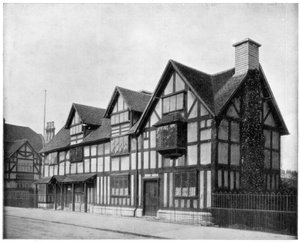 Maison de William Shakespeare, Stratford-upon-Avon, Warwickshire