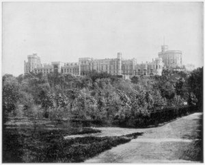 Château de Windsor, Angleterre, fin 19ème siècle - John L. Stoddard