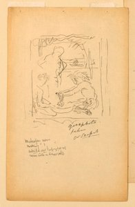Les hommes de Mataafa fabriquant - John La Farge