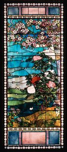 Cerisier à fleurs et pivoine - John La Farge or Lafarge