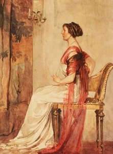 Femme assise