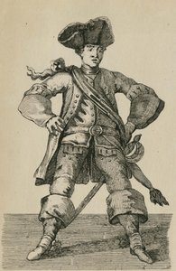 Cibber, dans le rôle de Pistol l