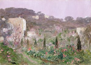 Un jardin dans le sud de la France - John Lavery