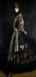 Noisette en noir et or, 1916 - John Lavery