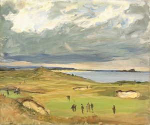 Le terrain de golf, North Berwick - John Lavery