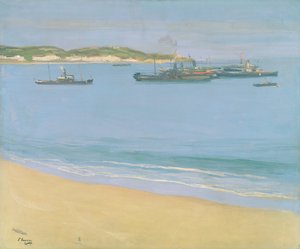 Le Port de Saint-Jean-de-Luz - Tôt le matin, 1917 - John Lavery