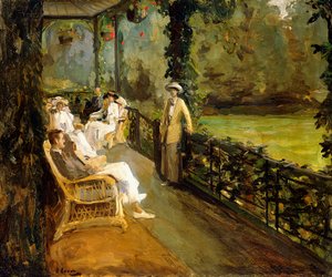La véranda - John Lavery