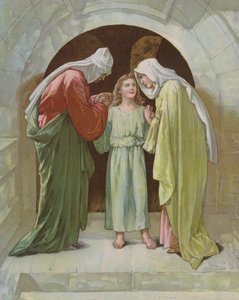 Joseph et Marie trouvent Jésus dans le temple - John Lawson