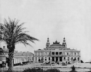 Casino de Monte Carlo construit en 1863 par Charles Garnier