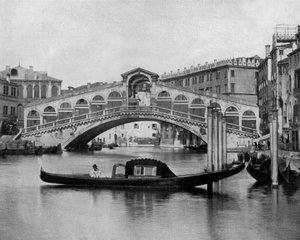 Pont du Rialto à Venise - John Lawson Stoddard