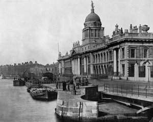 La douane à Dublin (Irlande) ouverte en 1791 - John Lawson Stoddard