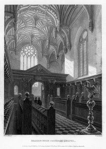 Chapelle du collège Brasenose, Université d