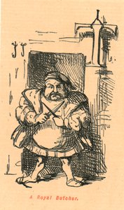 Un boucher royal, 1897 - John Leech