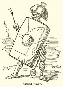 Esclave armé (gravure) - John Leech