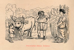 Cincinnatus choisi dictateur, 1852 - John Leech