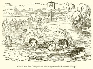 Clélie et ses compagnes s