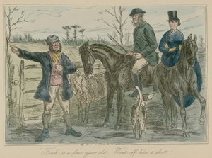 Frais comme un enfant de quatre ans. Parti comme une flèche - John Leech
