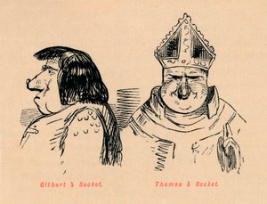 Gilbert a Becket, Thomas a Becket - John Leech