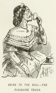 Aller au bal - La touche finale - John Leech