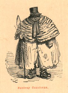 Cochér de Hackney, 1897